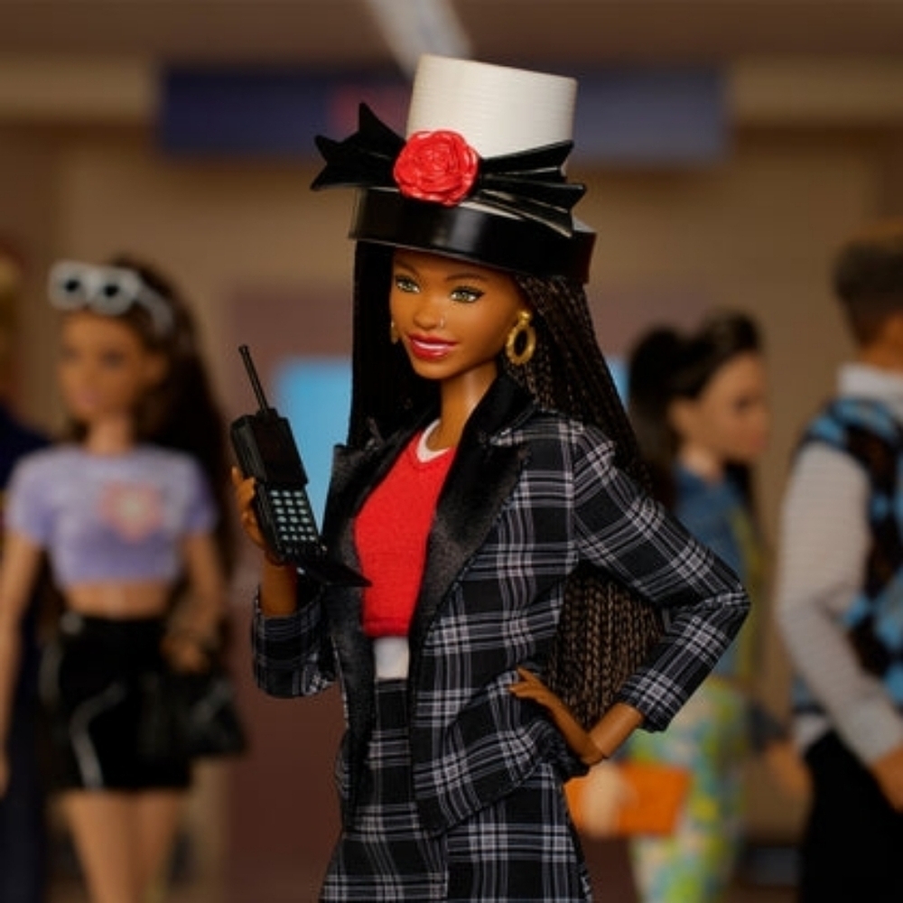NRFB Clueless Dionne Barbie Doll Black Plaid NIB NWT - Picture 11 of 15